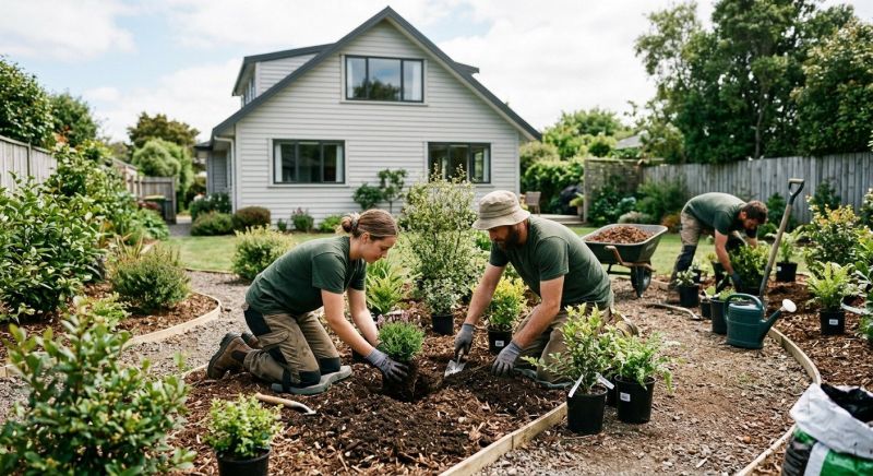 Boxwood Planting in Ventura County, CA