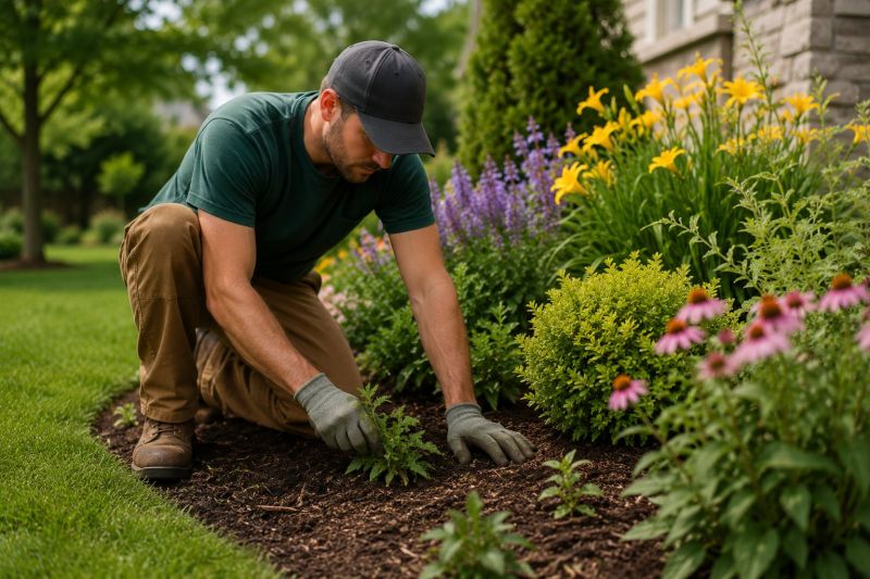Rock Bed Weeding in Rockwall, TX